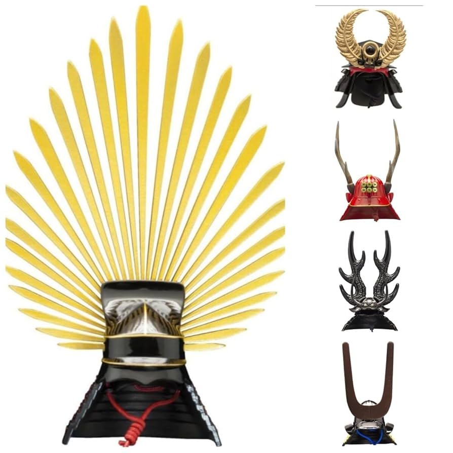 Amazon.co.jp: 名将の兜 全5種 コンプリートセット ミニチュア 1